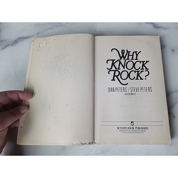 Why Knock Rock? By Dan Peters Steven Peters Paperback - Picture 3 of 10